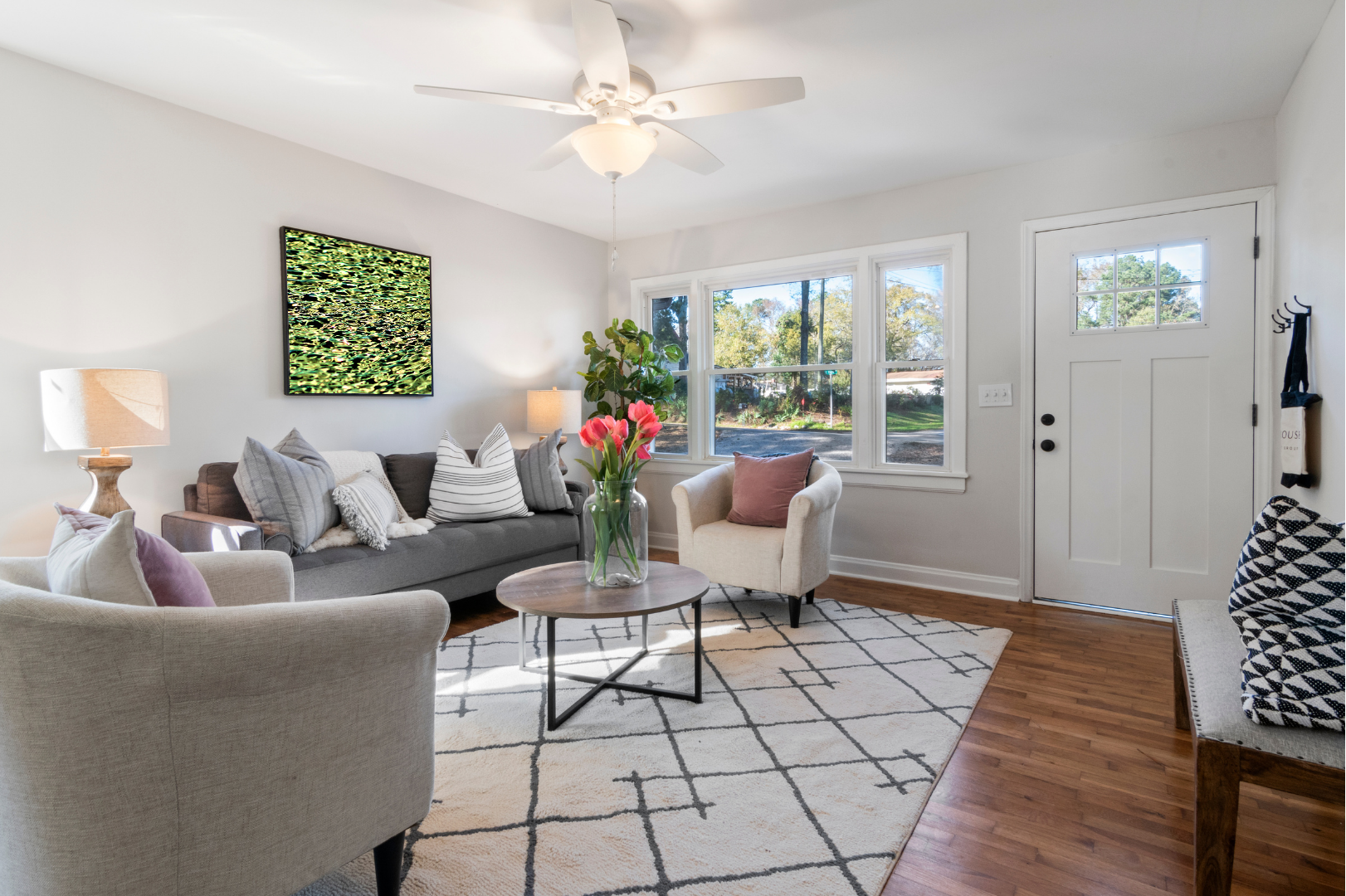 Bloom on the Water original abstract contextualised office art modern decor photo print by Blair Montague Drake